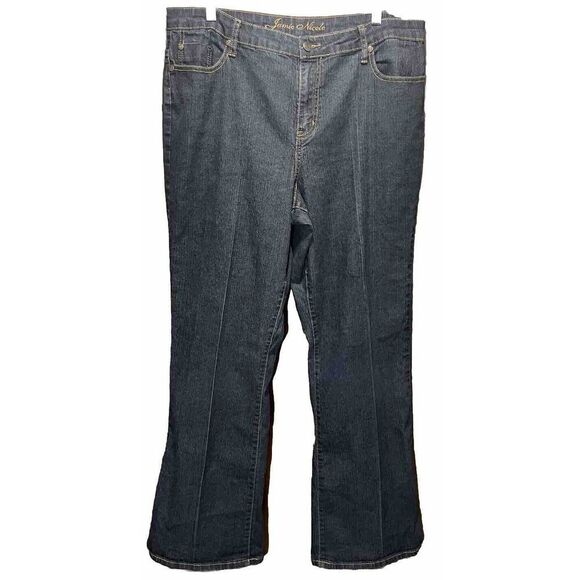 Jamie Nicole Flared Jeans Womens Plus Size16 Dark Wash - Picture 1 of 4